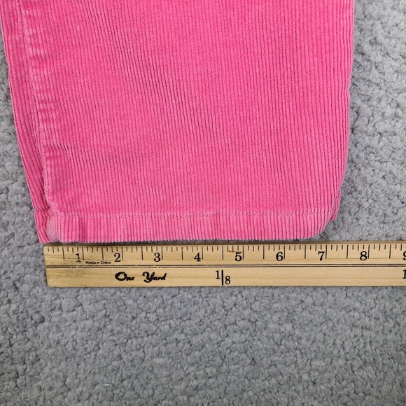 Vineyard Vines Pants Girls Size 12 Pink Corduroy Adjustable Waist Cotton Blend - Picture 16 of 16